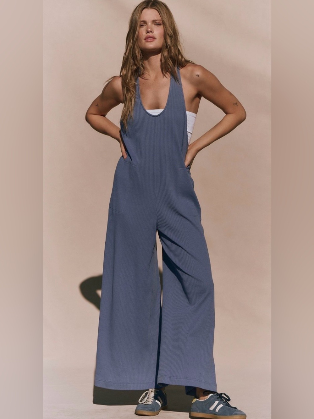 NWT FREE PEOPLE ZENA ONE PIECE JUMPSUIT RAINFALL